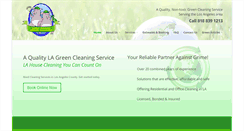 Desktop Screenshot of lpgreenclean.com